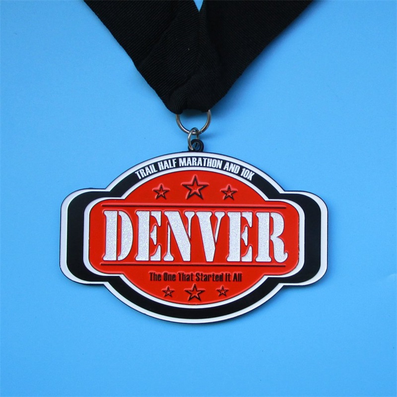 Безплатен готин дизайн медал персонализиран метален златен медал маратон медали медали